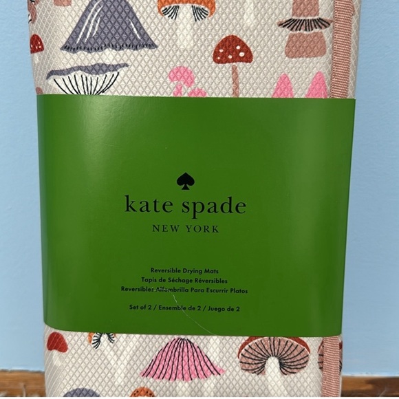 Nwt Kate spade mushroom drying mats - Picture 2 of 7